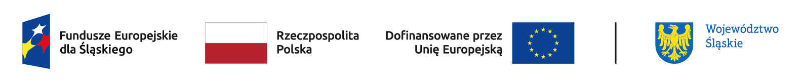 Logotyp Fundusze Europejskie dla Śląskiego